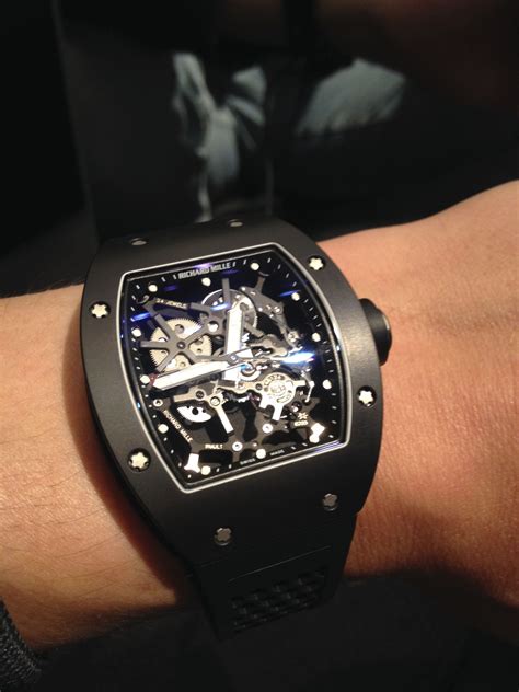 all black richard mille